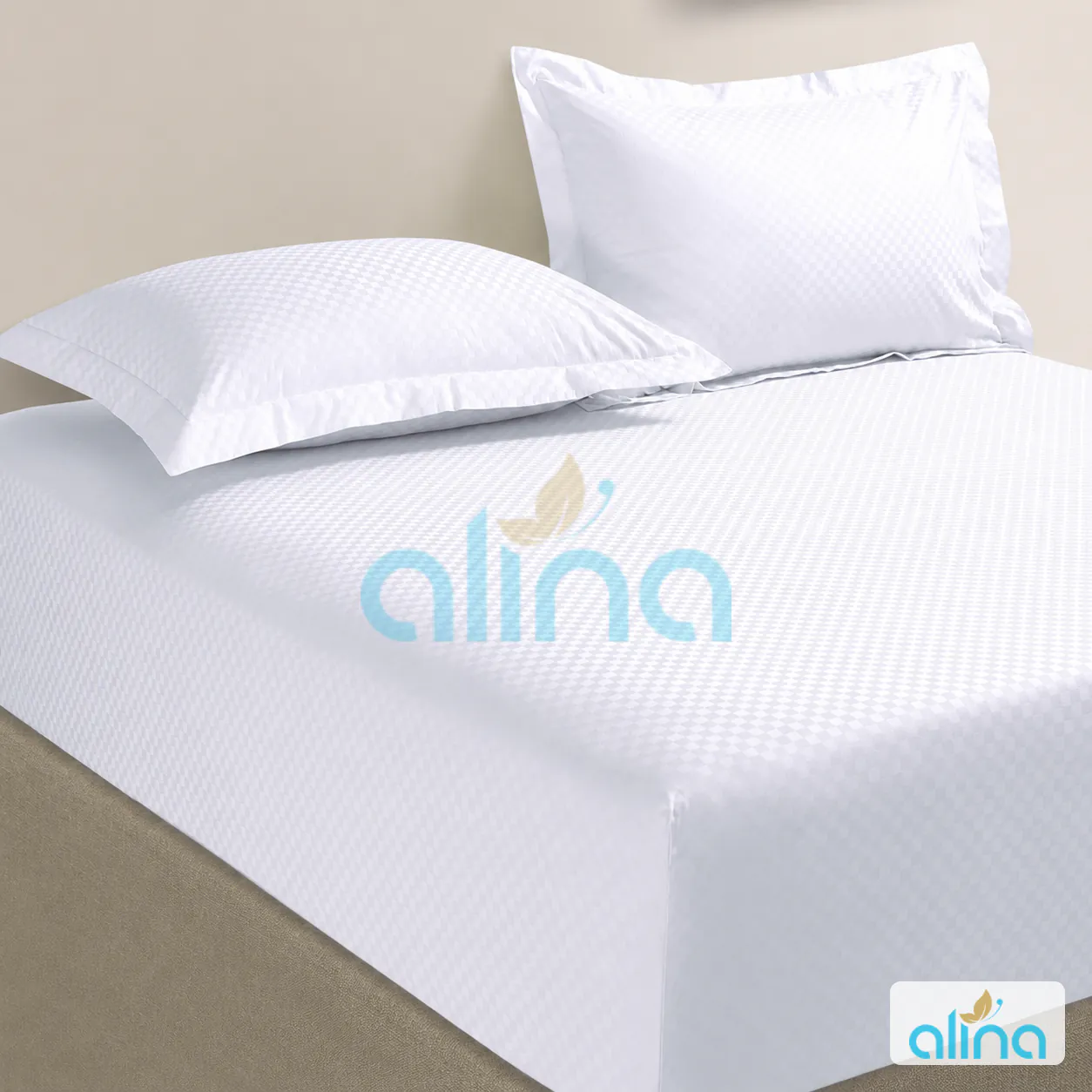 Hospitality bed sheet and pillow case set